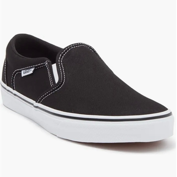 Vans Other - Vans Men's Black Slip-On Shoes Asher